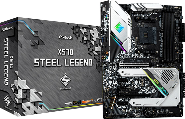 Płyta główna ASRock X570 Steel Legend (sAM4, AMD X570, PCI-Ex16) - obraz 5