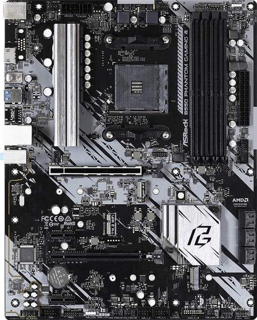 Материнська плата ASRock B550 Phantom Gaming 4 (sAM4, AMD B550, PCI-Ex16) - зображення 1