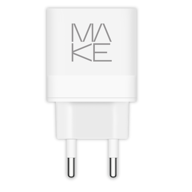 Зарядний пристрій MAKE 45W PD+QC White (MCW-325PWH) - зображення 2