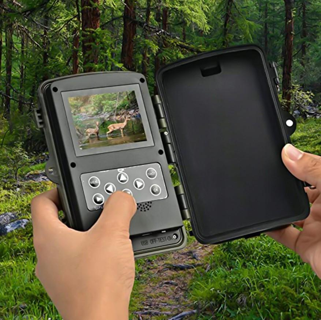 Фотопастка лісова камера 50Mpx Full HD (підтримка карт пам'яті, нічний запис, широкий кут огляду, кольоровий дисплей) - зображення 2