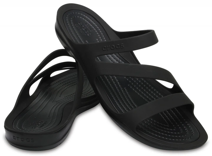 Женские шлепанцы Crocs Swiftwater Sandal 38 (EU 38-39) черный 203998 - Фото 5 Женские шлепанцы Crocs Swiftwater Sandal 38 (EU 38-39) черный 203998 - изображение 5