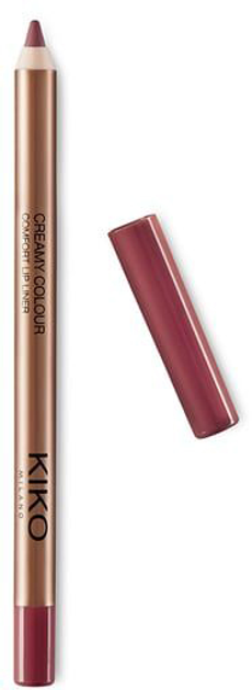 Kredka do ust Kiko Milano Creamy Colour Comfort Lip Liner Crayon Levres 316 Cold Rose Brown 1.2 g (8025272643702) - obraz 1