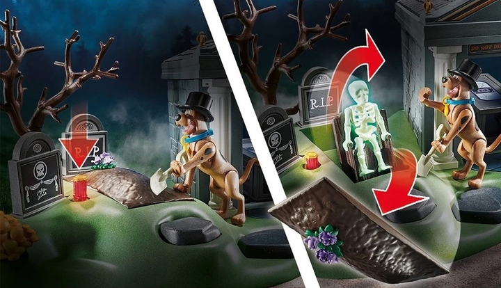Zestaw Playmobil Scooby-Doo Przygoda na cmentarzu (4008789703620) - obraz 5