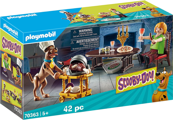 Zestaw Playmobil Scooby-Doo Kolacja z Shaggy (4008789703637) - obraz 1