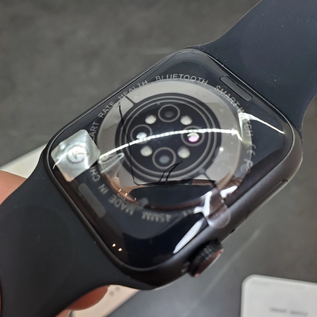 Смарт-часы Smart Watch GS8 Pro Мах 45mm украинское меню с функцией звонка Черные - изображение 3