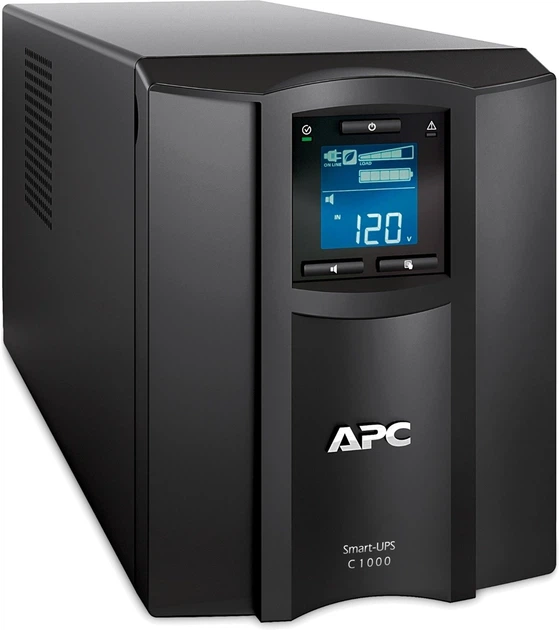 ИБП APC Smart-UPS C 1000VA Tower LCD c SmartConnect (SMC1000IC) - изображение 3