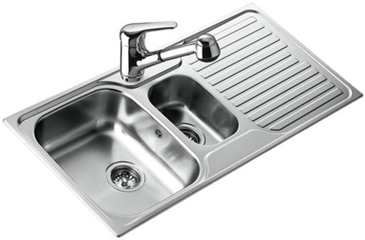 Кухонна мийка TEKA Easy Princess 1 ½C 1E MTX 1000x500x150 мм декор (40109135) - зображення 2