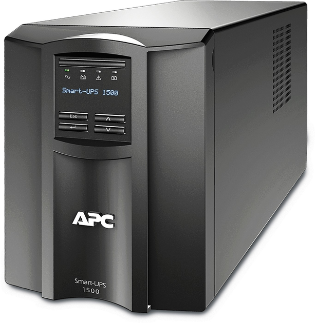 ИБП APC Smart-UPS 1500VA Tower LCD c SmartConnect (SMT1500IC) - изображение 1