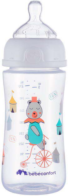 Пляшечка для годування Bebe Confort Emo PP T1 FF 270 мл Біла (3102201970) - зображення 2