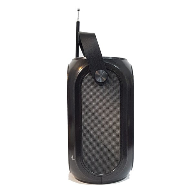 Беспроводная колонка радио приёмник на солнечной батарее Golon RX-GBT27LS SOLAR с фонарём, MicroSD, USB Черная - изображение 3