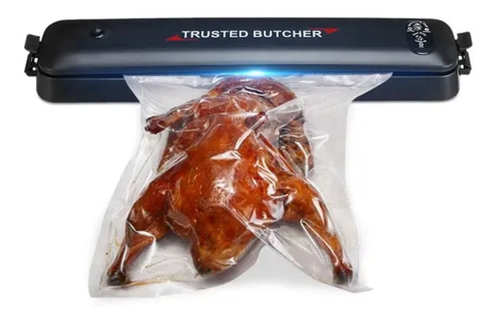 Вакууматор автоматический Vacuum Trusted-Butcher вакуумный упаковщик для откачки воздуха и запайки + 5 пакетов - изображение 8
