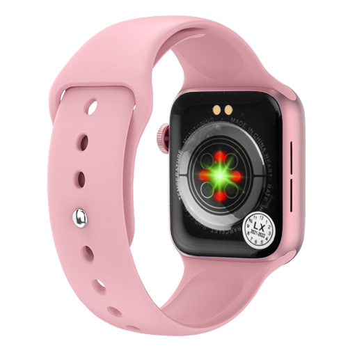 Смарт часы Smart Watch M16 mini 38mm Aluminium голосовой вызов, фитнес функции, здоровье Pink - изображение 3