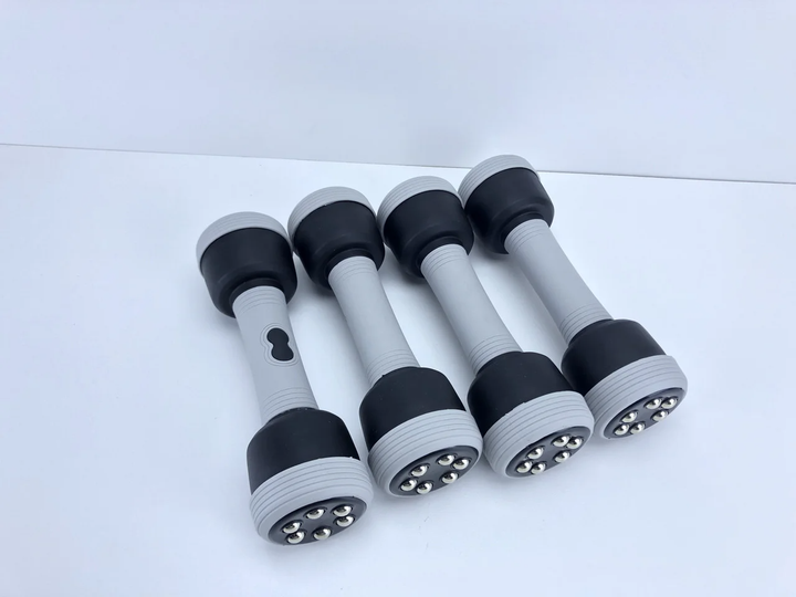 Гантели с изменяемым весом и функцией массажа Swan Fit Massage Dumbbells разборные женские для фитнеса Черный с серым - изображение 5