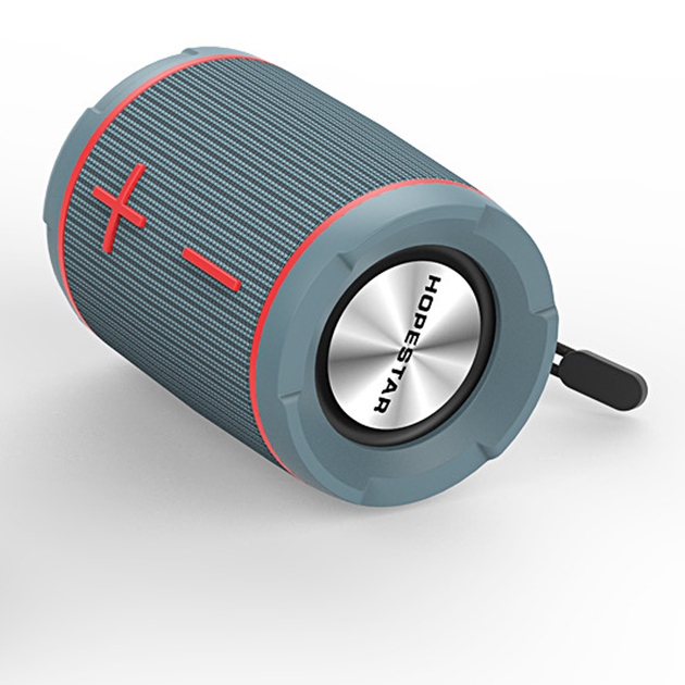 Портативна бездротова колонка Bluetooth Hopestar P1-WS водонепроникна IPX7, 1500mAh, USB, MicroSD Синій - зображення 3