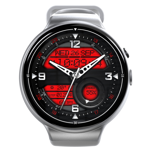 Розумний смарт годинник із сим картою Smart Watch i4-F15 Android 5.1 WiFi, GPS c функціями фітнес трекера, відповідь на дзвінок, 1GB/16Gb, екран 1.39" AMOLED White - зображення 5