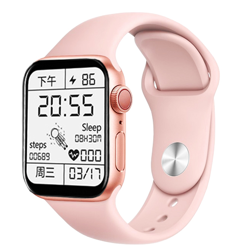 Смарт часы Smart Watch S6 Z32 PRO-44mm с двумя браслетами, голосовой вызов, фитнес трекер, измерение температуры тела Pink - изображение 2