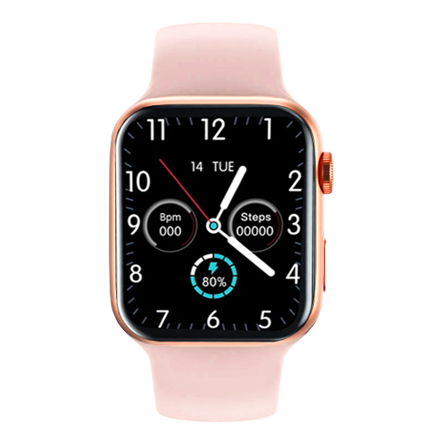 Смарт часы Smart Watch S6 Z32 PRO-44mm с двумя браслетами, голосовой вызов, фитнес трекер, измерение температуры тела Pink - изображение 4