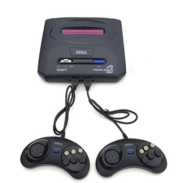 Ігрова ретро приставка телевізійна консоль 16 біт Sega-MD2 з підтримкою картриджів та 9 вбудованих ігор - Фото 6 Ігрова ретро приставка телевізійна консоль 16 біт Sega-MD2 з підтримкою картриджів та 9 вбудованих ігор - зображення 6
