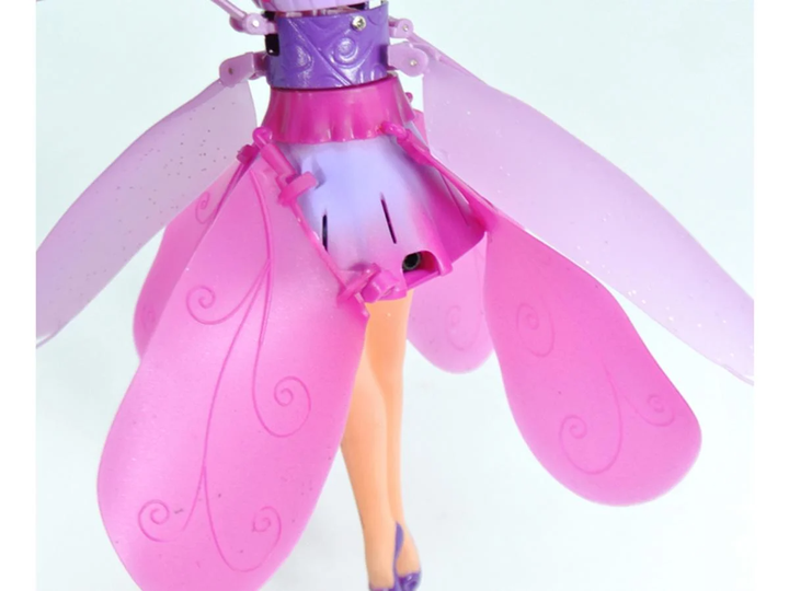 Летающая игрушка сказочная фея с управлении рукой на подставке подиум Beauty Toy Magical Fairy звуковые и световые эффекты Розовая - Фото 9 Летающая игрушка сказочная фея с управлении рукой на подставке подиум Beauty Toy Magical Fairy звуковые и световые эффекты Розовая - изображение 9