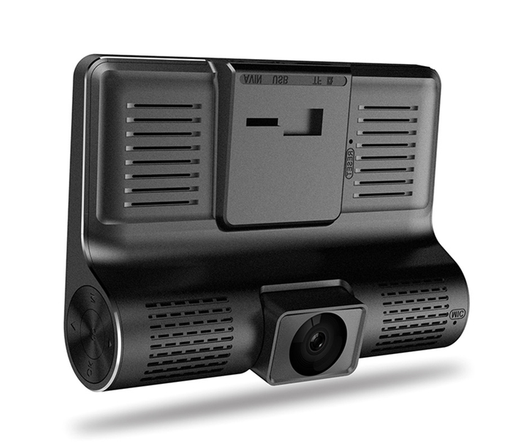 Автомобільний відеореєстратор на 3 камери DVR 202XH 1080p FullHD екран 4.3 дюйми з функцією паркувального монітора - зображення 8
