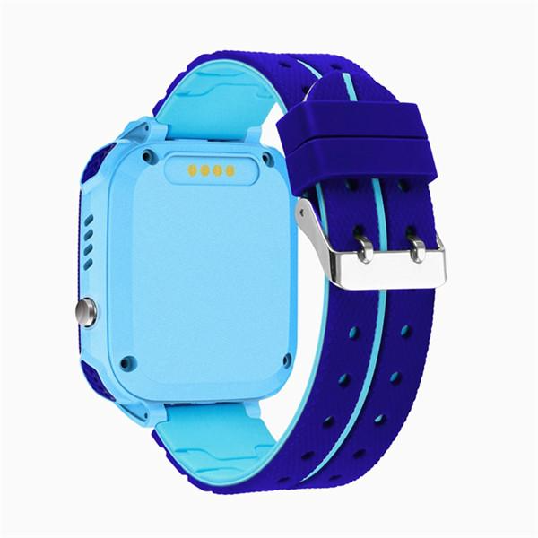 Детские умные часы KID Watch с камерой, SIM картой и картой памяти, влагозащитой IP67 Синие с голубым - изображение 7