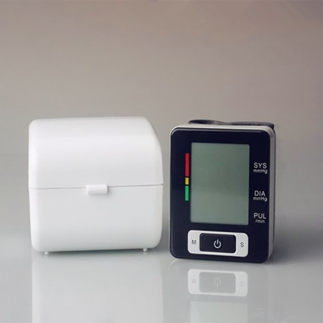 Электронный тонометр на запястье автоматический Pressure Indicator W133 с экраном и кейсом для хранения+Напалечный пульсоксиметр LK87 - изображение 7