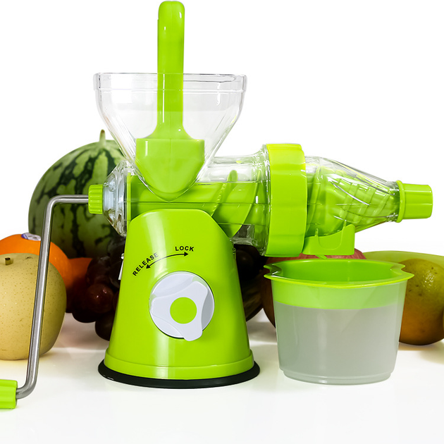 Ручная соковыжималка с вакуумным креплением мультифункциональная Juice Squeezer JS0569 для фруктов и овощей - изображение 7