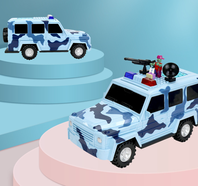 Дитяча скарбничка з кодовим замком та відбитком пальця Smart Kids Cash Car військова машина Синій - Фото 6 Дитяча скарбничка з кодовим замком та відбитком пальця Smart Kids Cash Car військова машина Синій - зображення 6