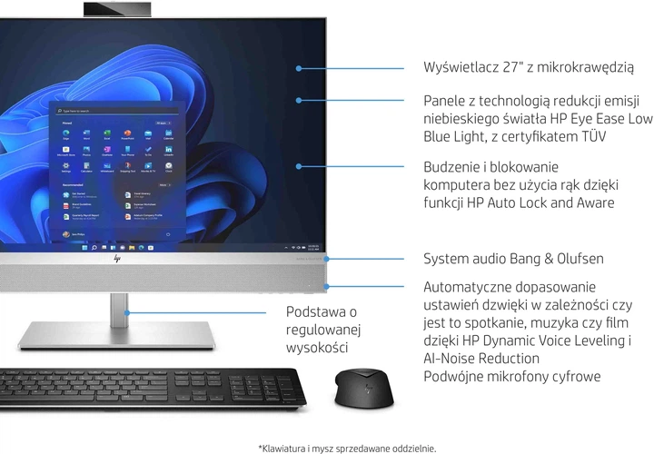 Monoblok HP EliteOne 870 G9 AiO (5V8U7EA) - obraz 8