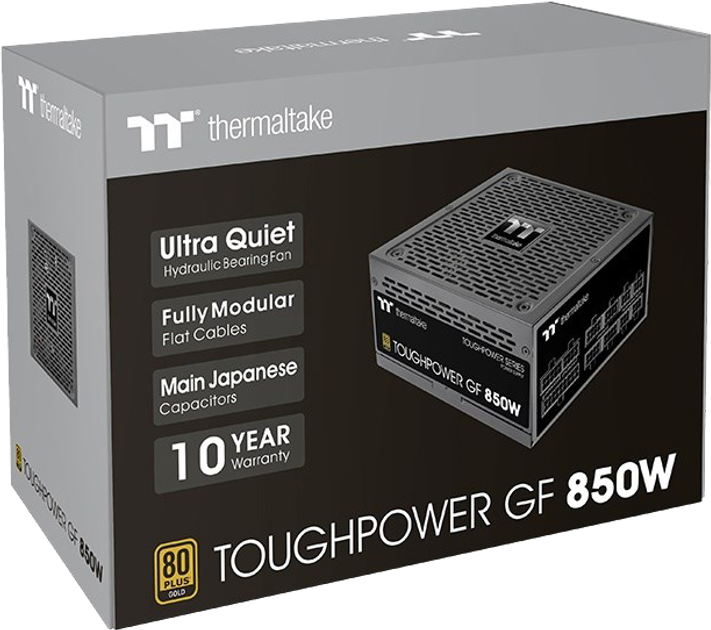 Zasilacz Thermaltake ToughPower GF 850W Modular 80+Gold (PS-TPD-0850FNFAGE-2) - obraz 4