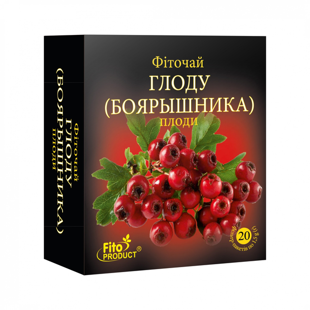 Фиточай Fitoproduct №22 Боярышника плоды 1,5гх20 - изображение 1