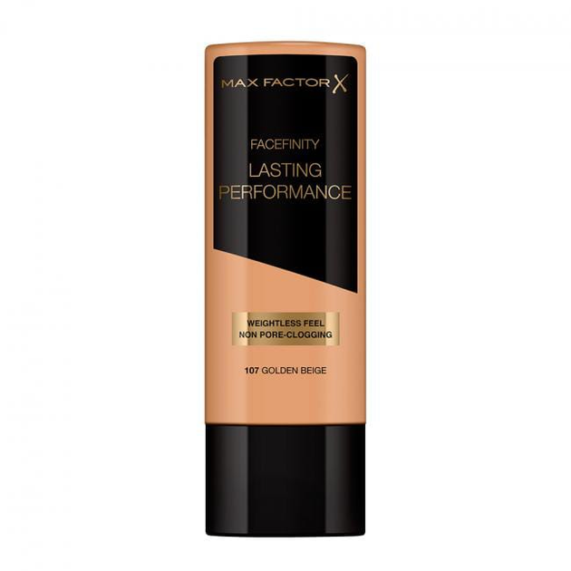 Podkład Max Factor Facefinity Lasting Performance Liquid Foundation 107 Golden Beige 35ml (3616301254577) - obraz 1