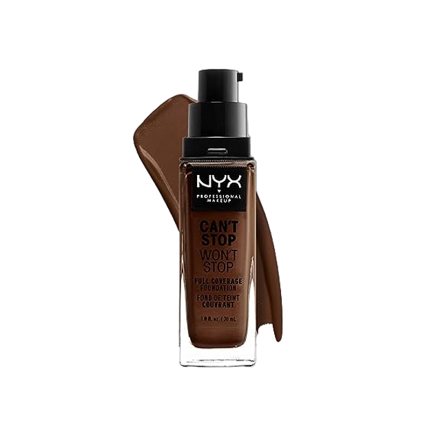 Podkład Nyx Can't Stop Won't Stop Full Coverage Foundation 24 Deep Espresso 30ml (800897157401) - obraz 1