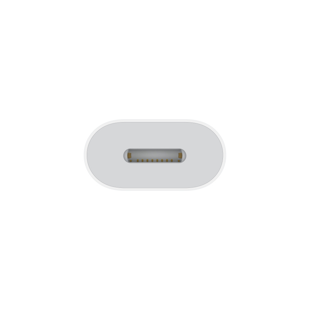 Adapter Apple USB-C to Lightning do iPhone, iPad White (MUQX3) - obraz 3