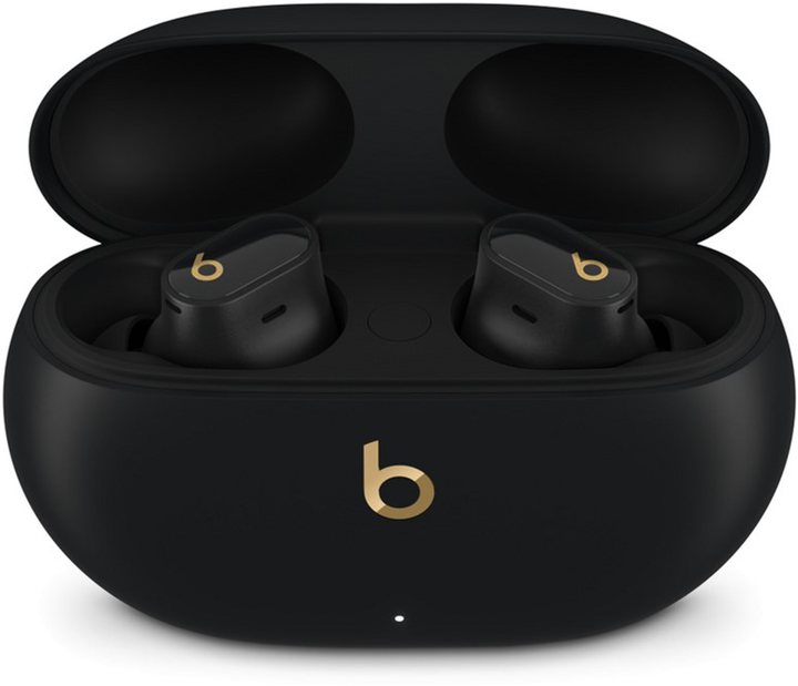 Навушники Beats Studio Buds True Wireless Noise Cancelling Earphones Black/Gold (MQLH3) - зображення 5