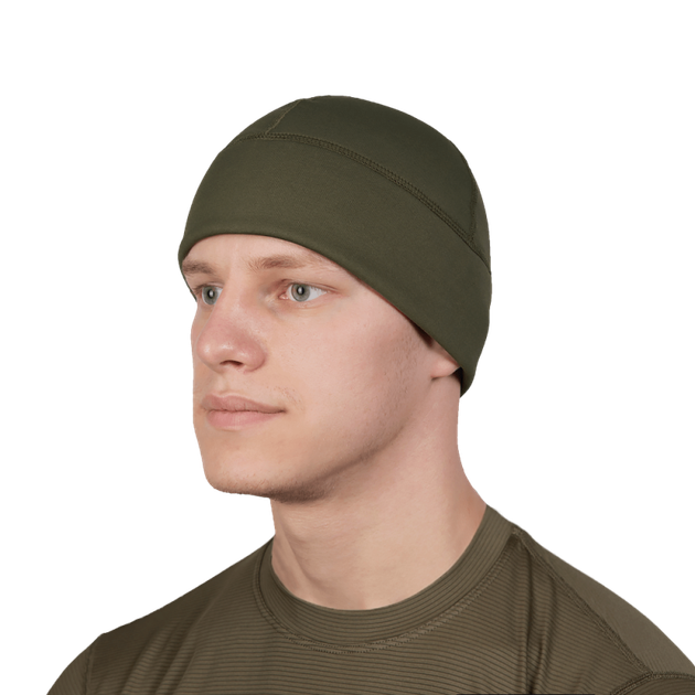 Шапка Beanie Air Stretch Olive (6591), L - зображення 2