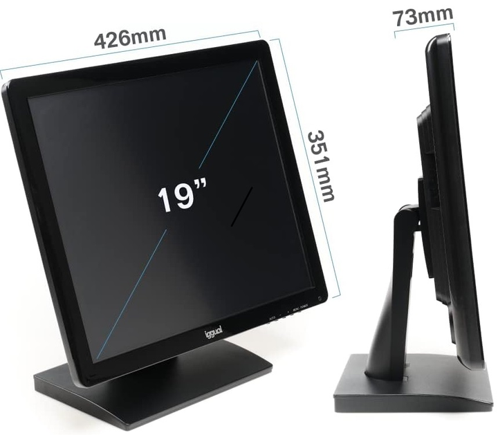 Монитор 19" Iggual IGG315736 HD TFT 75 Гц - изображение 5