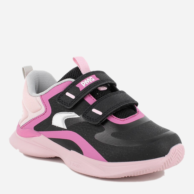 Buty sportowe dziecięce dla dziewczynki na rzepy Primigi 4956611 37 Czarny/Fuksja (8055069736515) - obraz 2