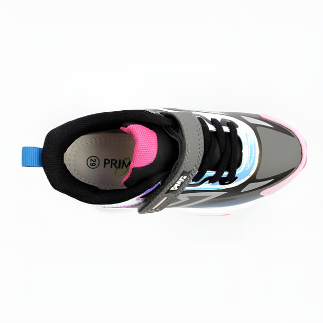 Buty sportowe dziecięce Primigi 4962600 32 Szaro-różowe (8055069780938) - obraz 4