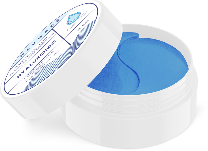 Увлажняющие гидрогелевые патчи под глаза Mermade Hyaluronic 60 шт (4820241302147) - Фото 3 Увлажняющие гидрогелевые патчи под глаза Mermade Hyaluronic 60 шт (4820241302147) - изображение 3