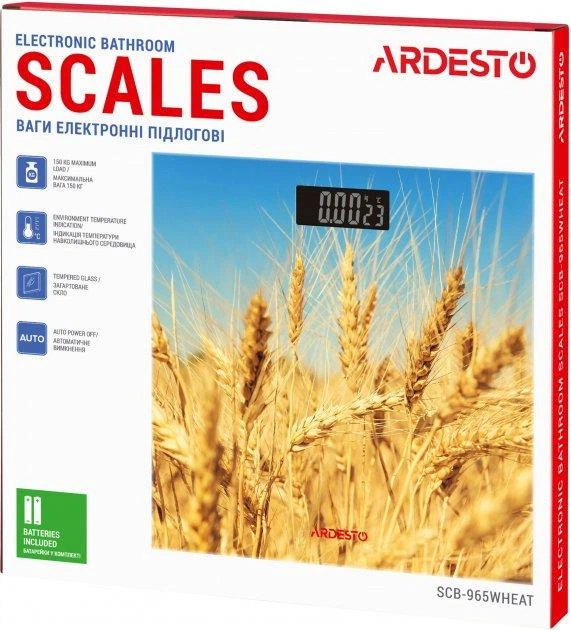 Весы напольные Ardesto SCB-965WHEAT - изображение 5