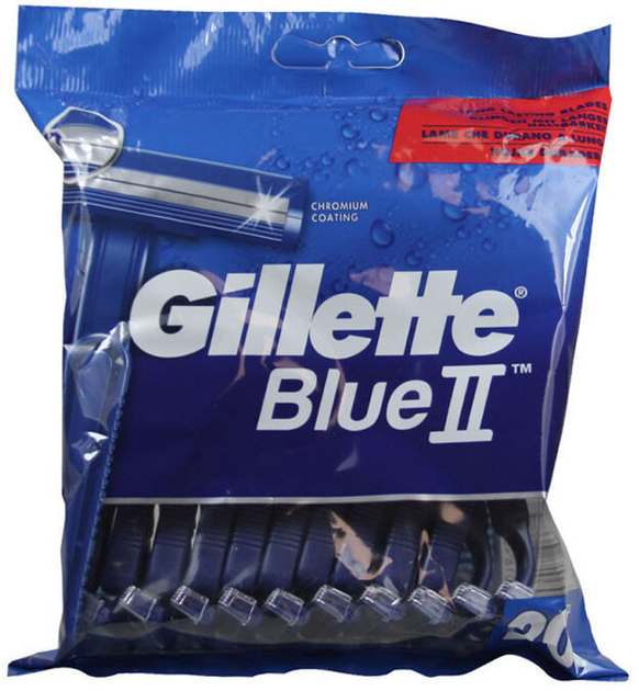 Одноразовые станки для бритья Gillette Blue II Disponsable Razors 20 шт ...