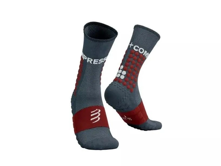 Высокотехнологические беговые безшовные носки Ultra Trail Socks - Trail Capsule 2023, Iron Gate/Rust, T3 (41-44) 
