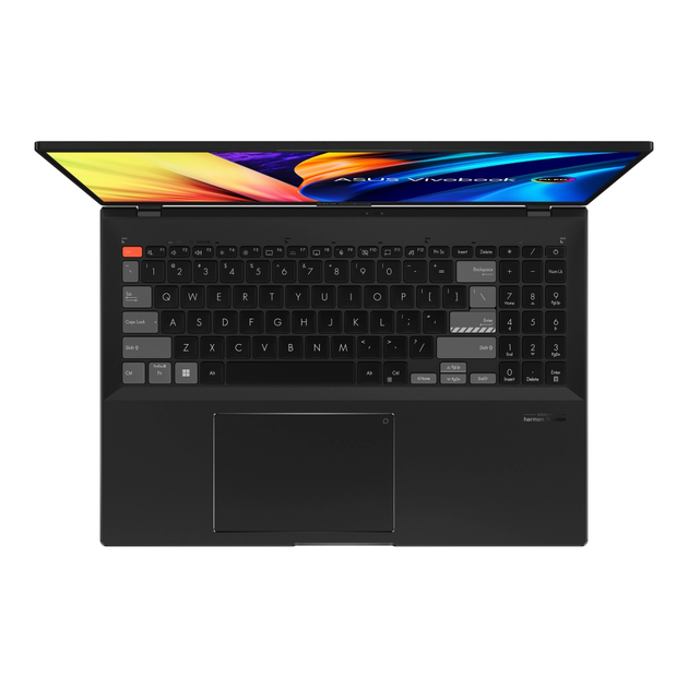 Ноутбук 16" Asus N7601ZW-MQ112W OLED/3840x2400/Intel Core i7/32ГБ/2ТБ Чорний - зображення 2