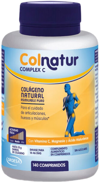 Дієтична добавка Colnatur Complex C Collagen 140 капсул (8426594095482) - зображення 1