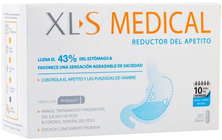 Suplement diety XLS Medical Appetite Suppressant 60 tabletek (8470001602213) - obraz 1
