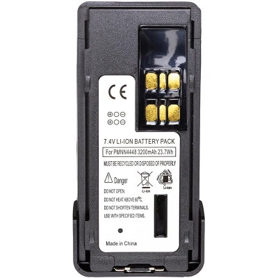 Акумуляторна батарея Motorola DP4400 Li-ion 7.4V 3200mA Power-Time (PTM-8668L) - зображення 4