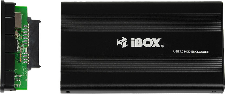 Kieszeń zewnętrzna iBOX HD-01 na HDD 2,5" SATA USB 2.0 Czarny (ieu2f01) - obraz 3