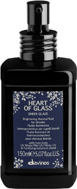 Флюїд для волосся Davines Heart Of Glass Sheer Glaze Brightening Thermal Fluid 150 мл (8004608271741) - зображення 1