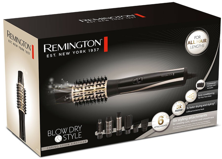 Фен-щітка Remington AS7700 E51 Blow Dry & Style (6867407) - Фото 3 Фен-щітка Remington AS7700 E51 Blow Dry & Style (6867407) - зображення 3